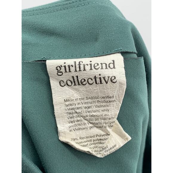 GIRLFRIEND COLLECTIVE Women's Dark Green High-Rise Compression Leggings SZ S - Picture 7 of 10
